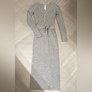 Aritzia The Group by Babaton Henley Sweater Dress